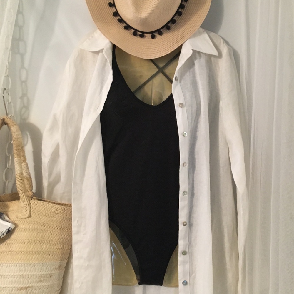 Linen Button-up Dress π - Picture 13 of 16